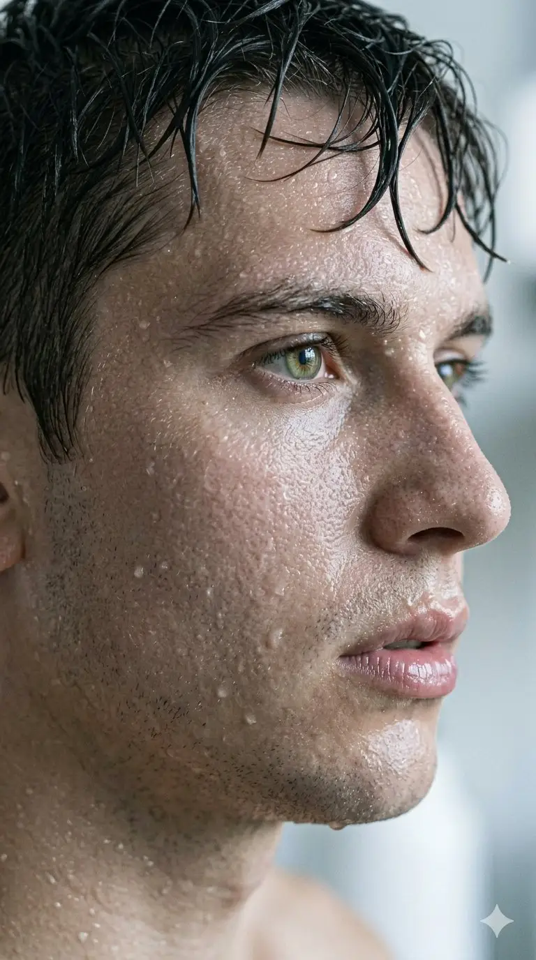 Preview of Hyper-Realistic Cinematic Macro Portrait with JSON Structure
