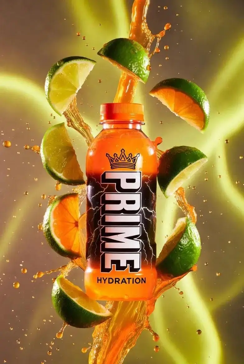 Preview of Hyper-Realistic Product Shot with Exploding Citrus and Liquid