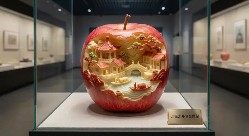 Preview of Apple Carving Art Prompt