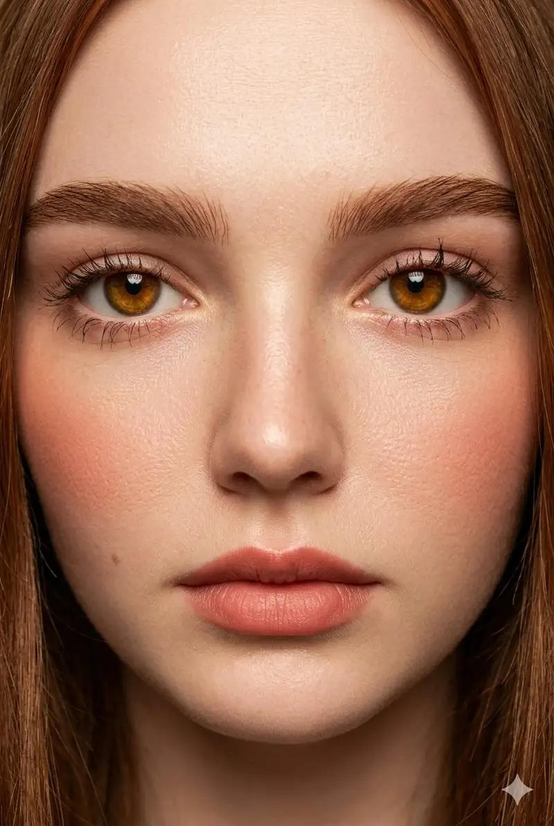 Preview of Extreme Close-Up Fashion Beauty Portrait