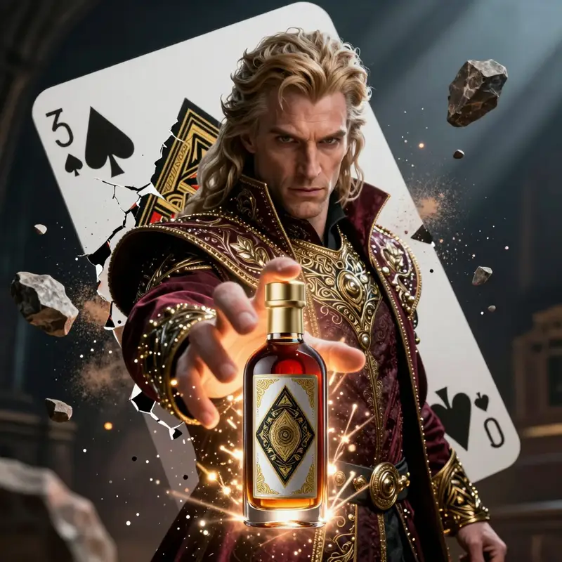 پیش‌نمایش Playing Card Sorcerer Portrait