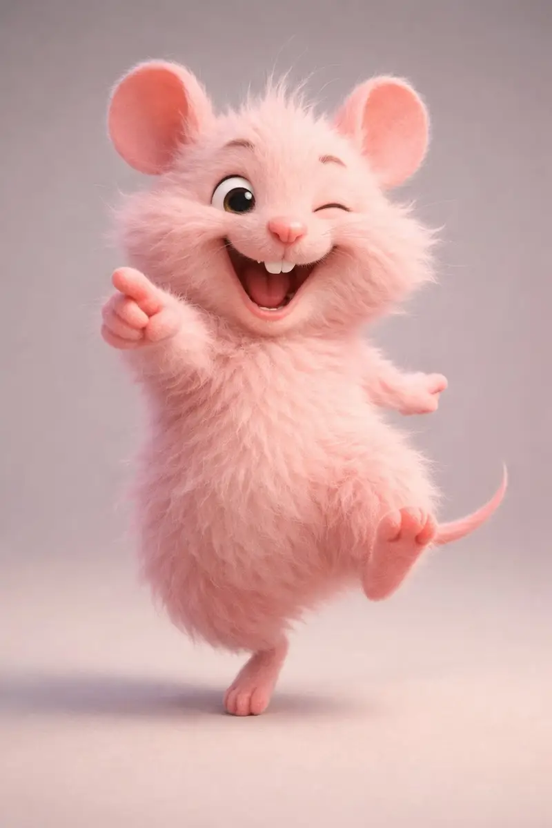 Preview of 3D Anthropomorphic Bunny Character Prompt