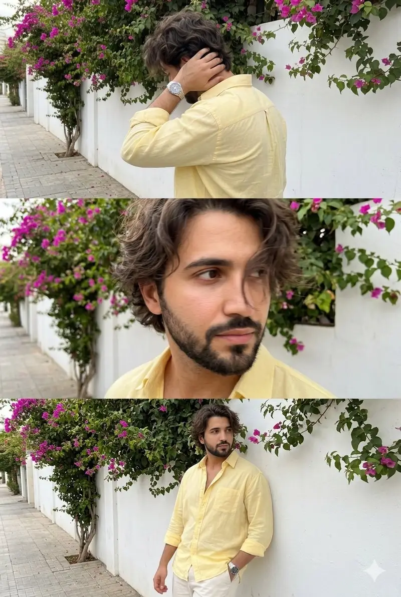 Preview of Consistent Identity Burst Photo Simulation