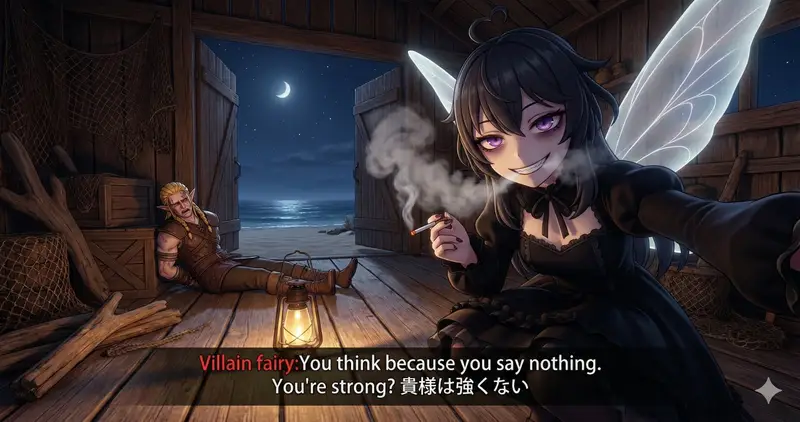 Preview of Villain Fairy Quote Generation