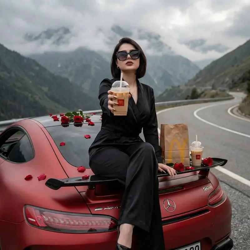 Preview of Luxury Ride and Mountain Vibes Editorial
