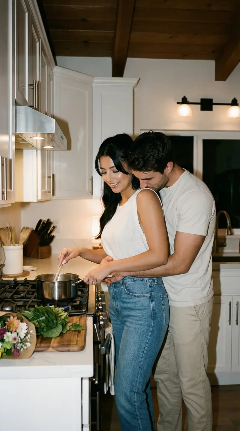 پیش‌نمایش Intimate Lifestyle Documentary Couple Photo Prompt (JSON)