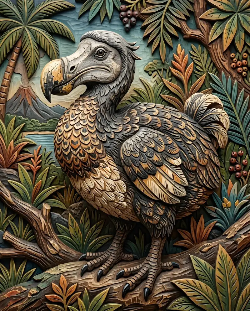 Preview of Realistic Dodo Bird Illustration