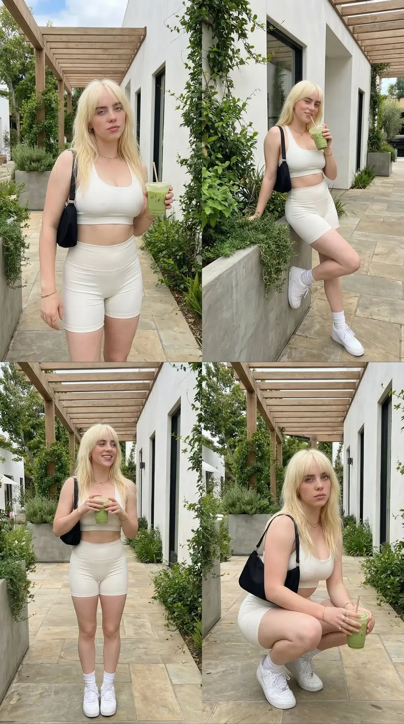 Preview of 2x2 Grid Lifestyle Fashion Collage