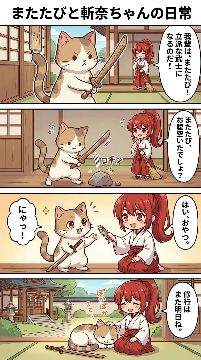 Preview of 4-Panel Manga Generation Prompt