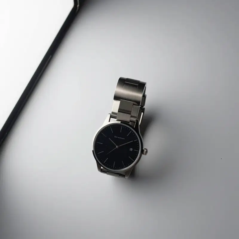 پیش‌نمایش Watch · Flatlay Scroll-Stopper