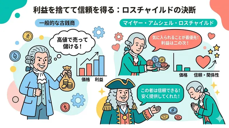 Preview of Nano Banana 2 Note Illustration Prompt (Rothschild Historical Scene)