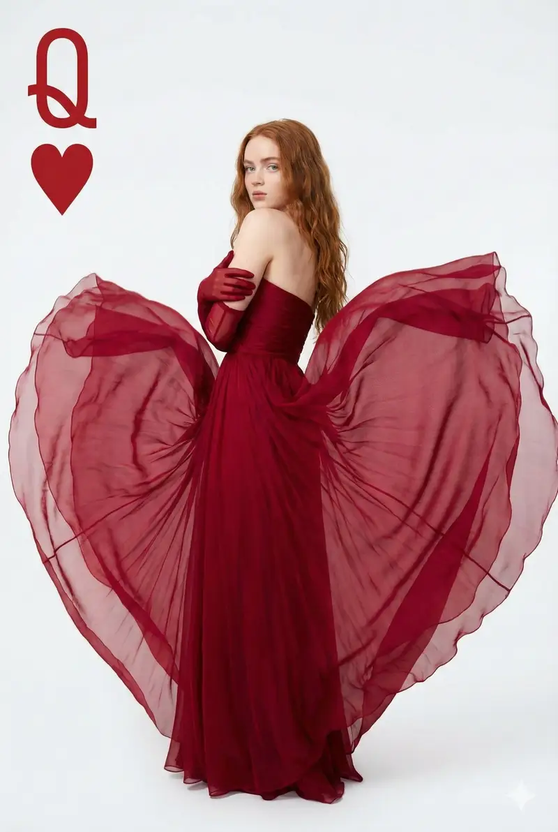 Preview of Sadia Sink Queen of Hearts Fashion Portrait
