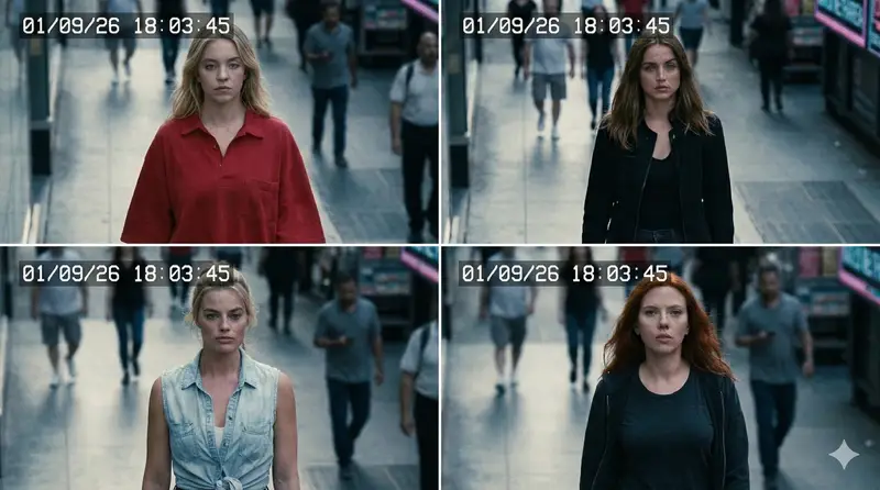 Preview of 8K CCTV Footage of Celebrities