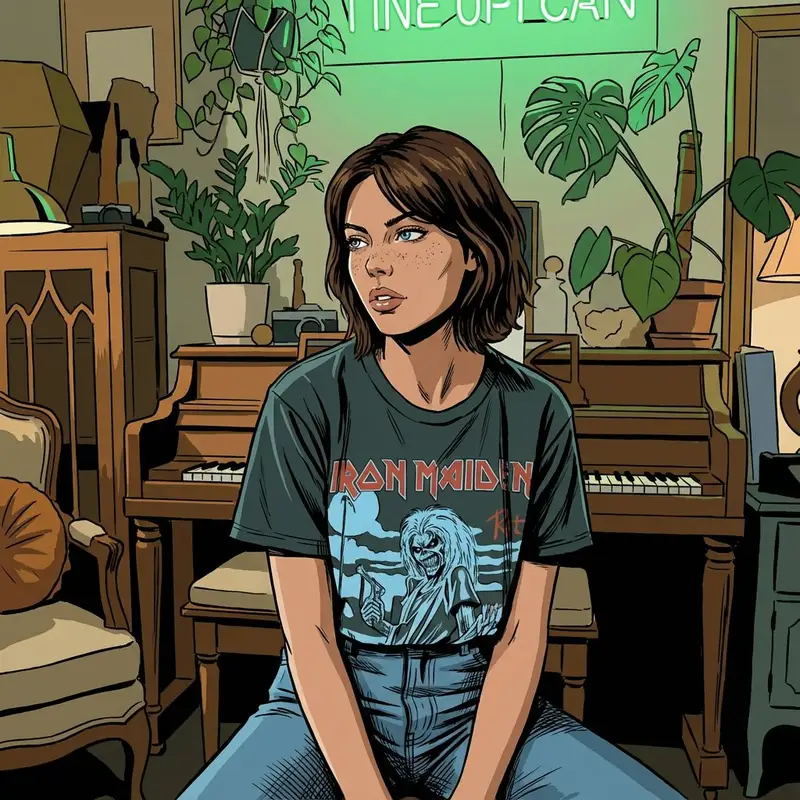 Preview of Classic Comic Book Panel Style