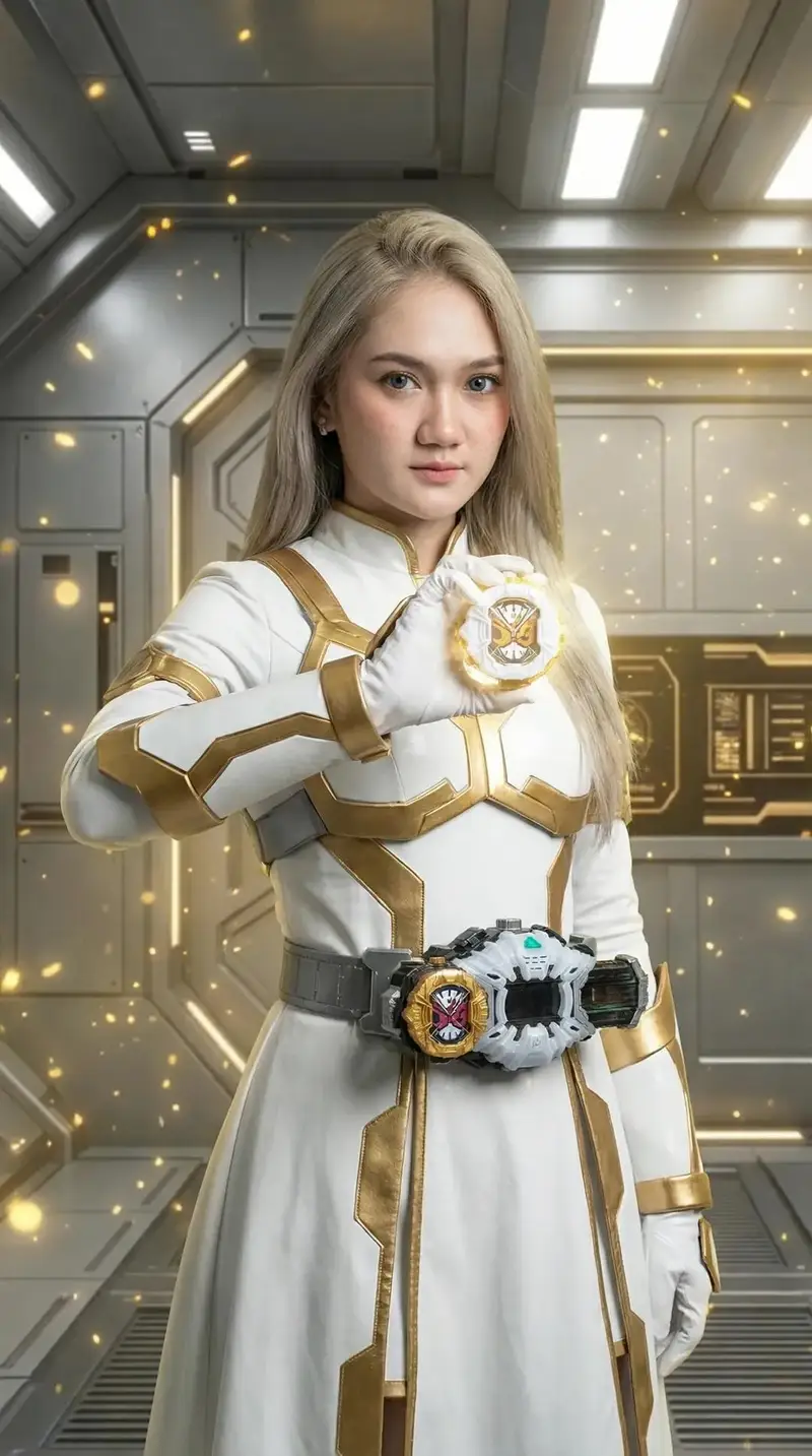 Preview of Kamen Rider Armor Transformation Sequence Prompt