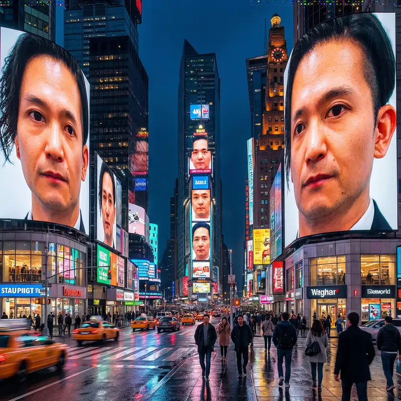 پیش‌نمایش Generating City-Scale Self-Portrait Advertising