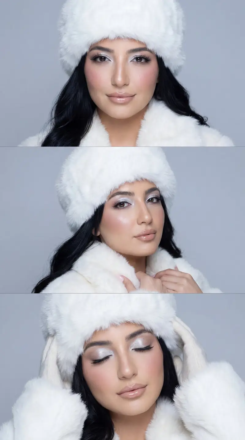 Preview of Luxury Winter Couture Beauty Editorial
