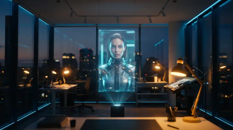 Preview of Holographic Canvas Glass Studio