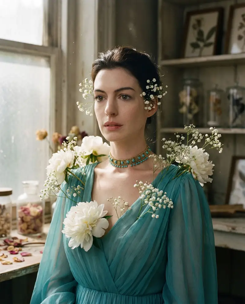 Preview of Surreal Botanical Fashion Editorial
