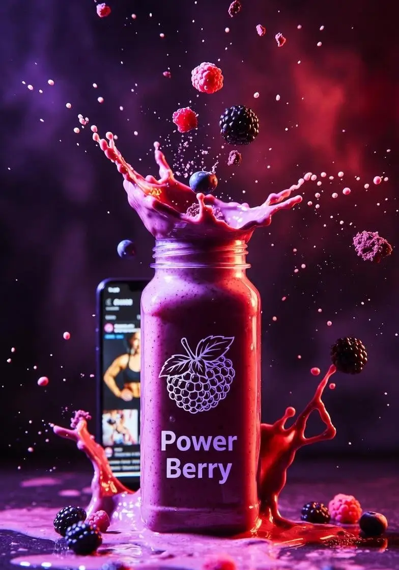 Preview of High-Energy Smoothie Product Shot