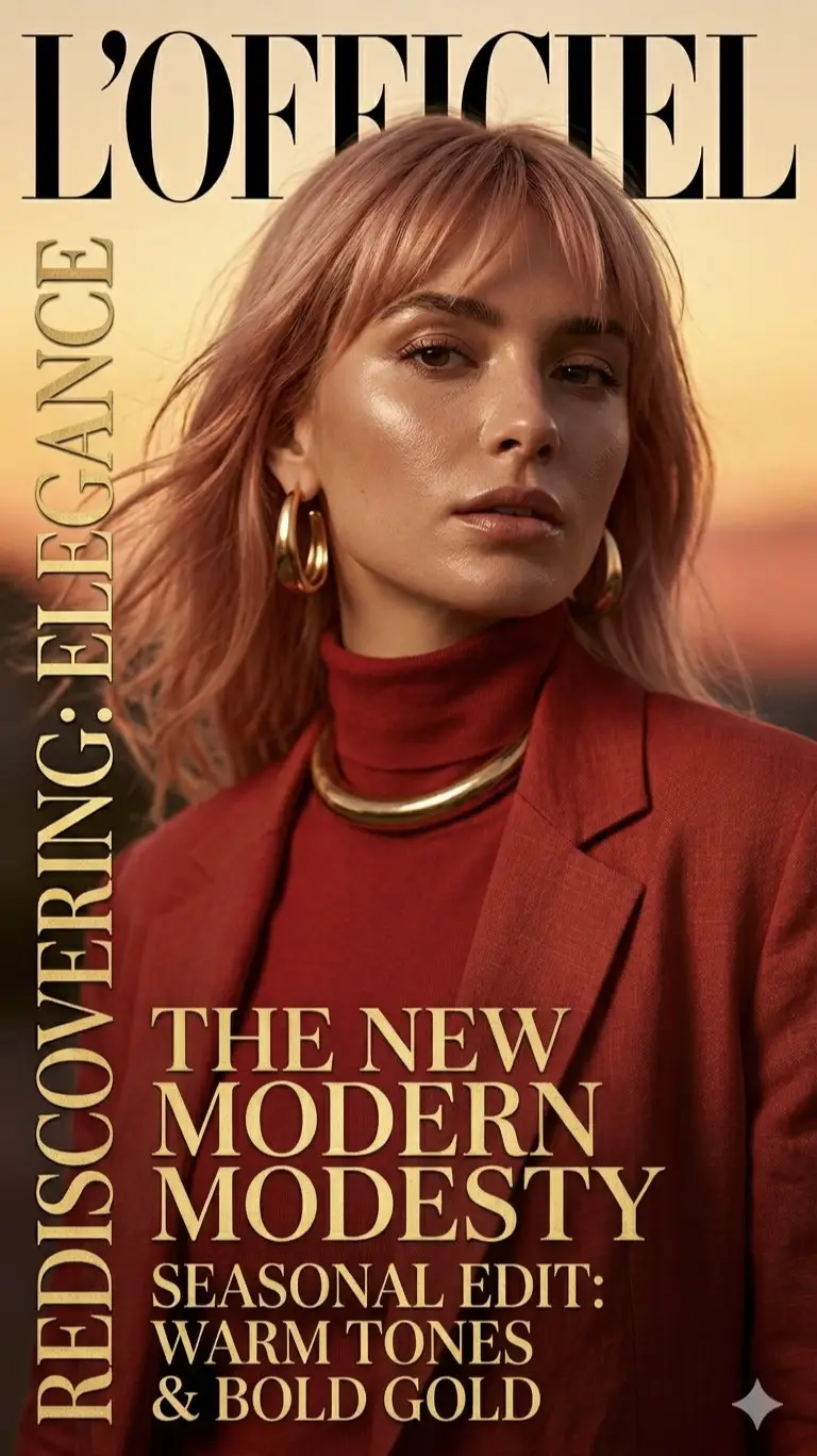 پیش‌نمایش پرتره ادیتوریال مجله L'Officiel