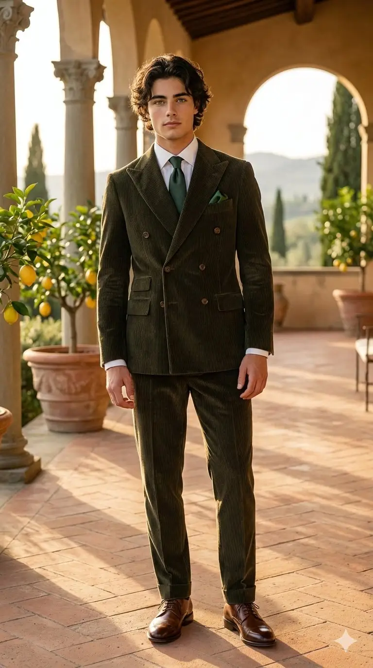 Preview of Fashion Editorial in Italian Villa at Golden Hour