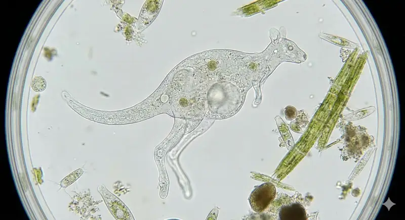 Preview of Kangaroo-Inspired Single-Celled Organism