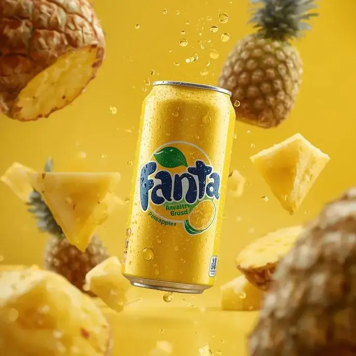 Preview of Ultra-Realistic Commercial Soda Can Photography