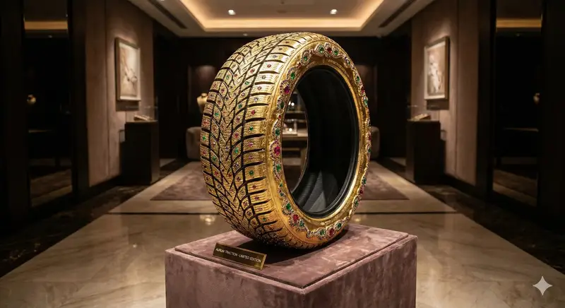 Preview of Luxury Snow Tire Image Generation