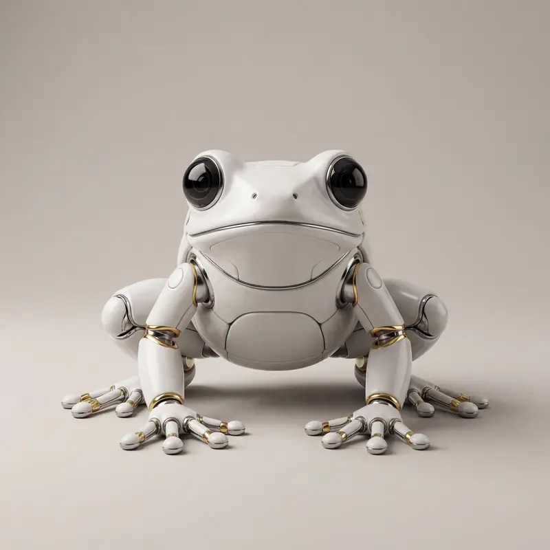 Preview of Hyper-Realistic Robotic Frog Design