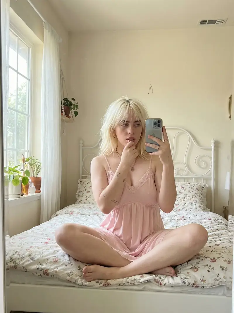 Preview of Intimate Bedroom Mirror Selfie