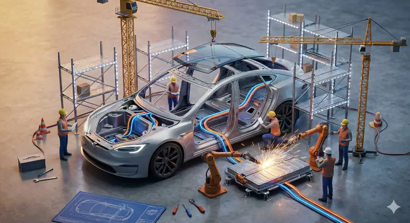 پیش‌نمایش Miniature Construction Site Product Ad