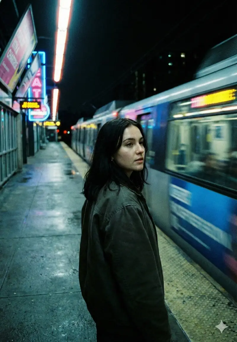 Preview of Neo-Noir Cinematic Street Photography in Subway