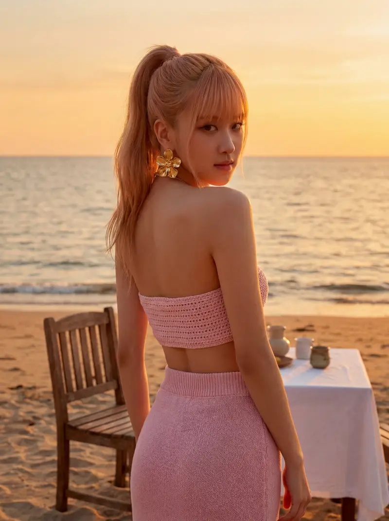 Preview of Rosé (BLACKPINK) at Sunset Beach