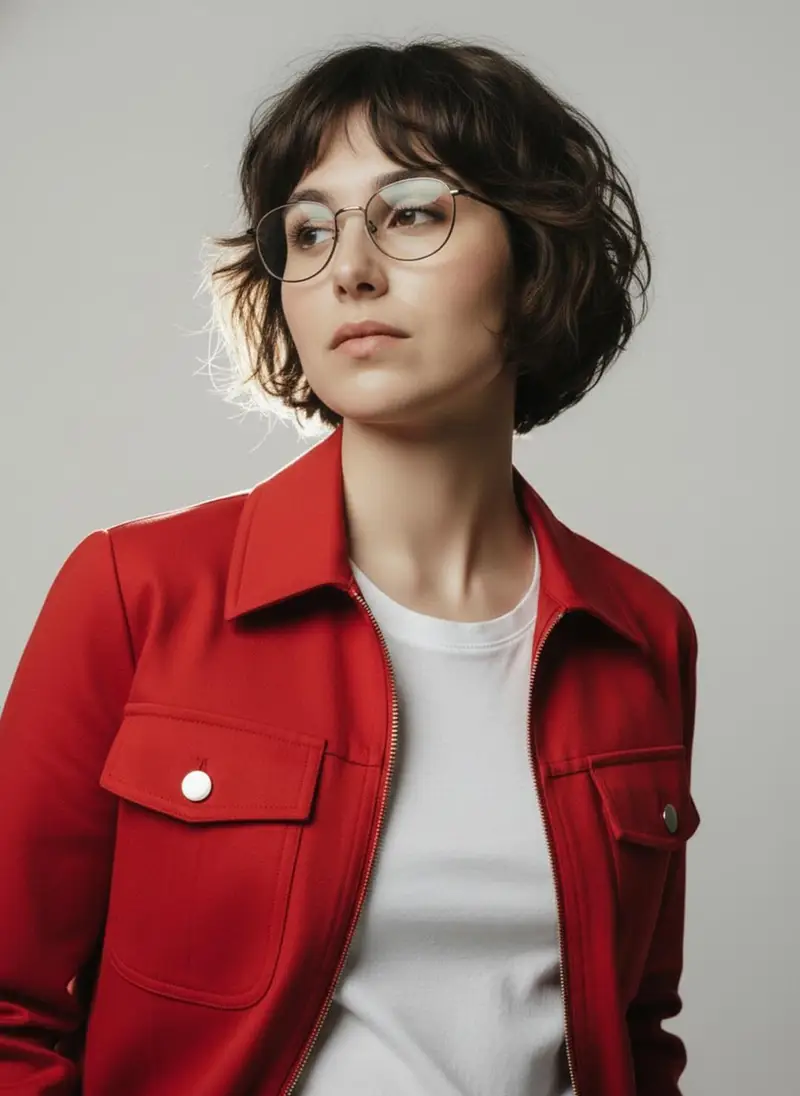 Preview of Minimalist Studio Fashion Portrait Prompt