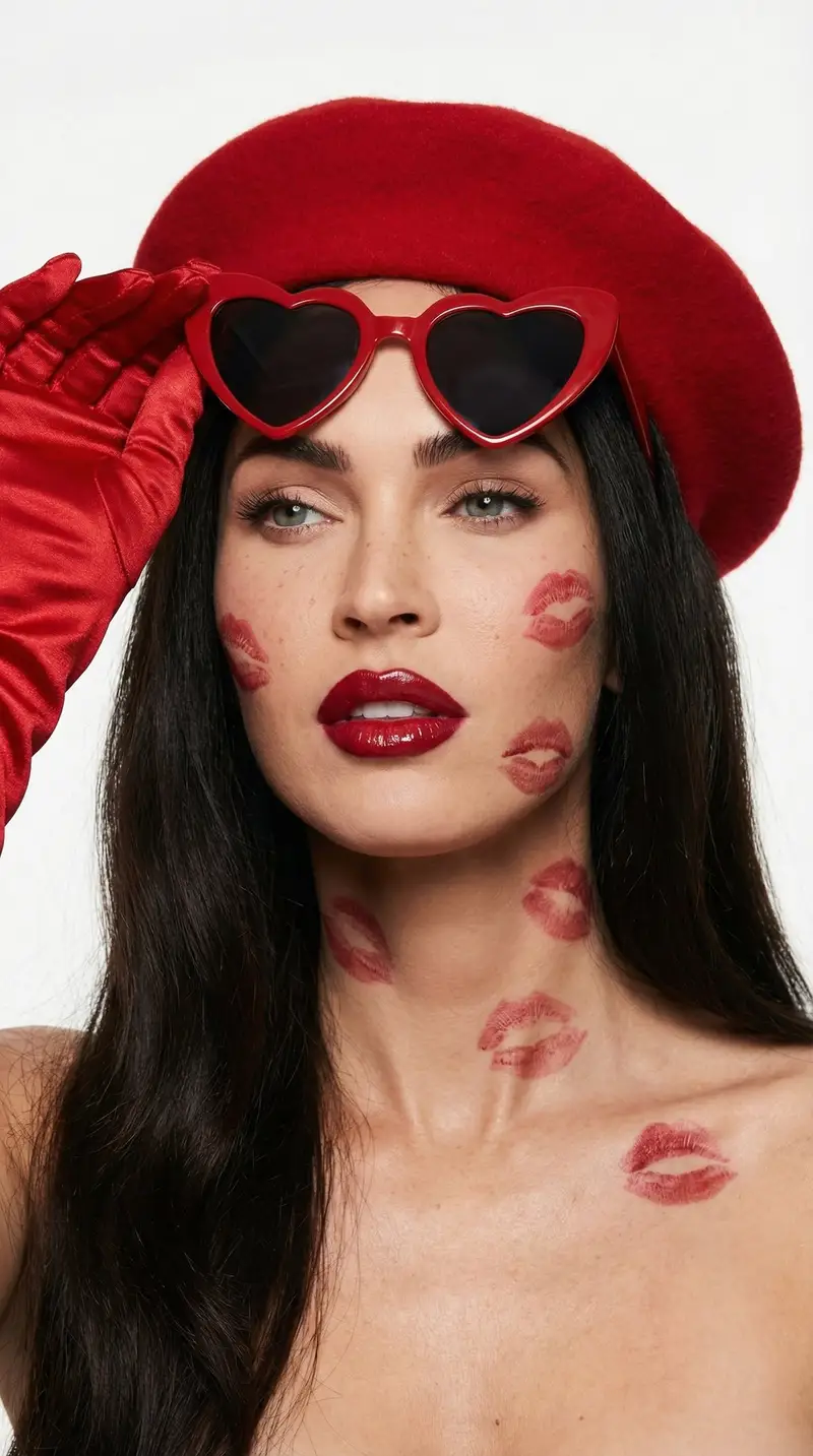 Preview of Megan Fox Valentine's Day Beauty Shot