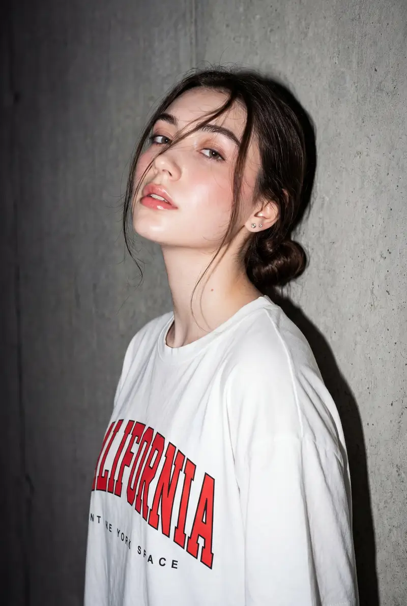 Preview of High-Contrast Flash Portrait with Identity Lock