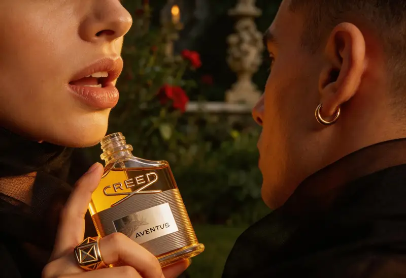 Preview of High-End Fashion Editorial Close-up (Creed Aventus)