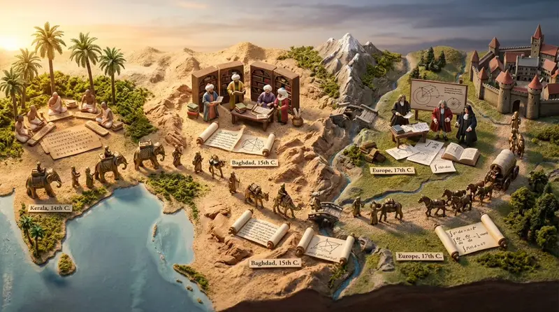 پیش‌نمایش Miniature Diorama Prompt for Visualizing the Historical Journey of Calculus