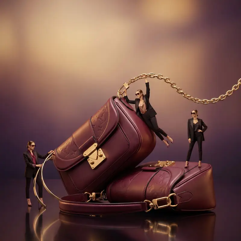 پیش‌نمایش ادیتوریال کیف لوکس سوررئال