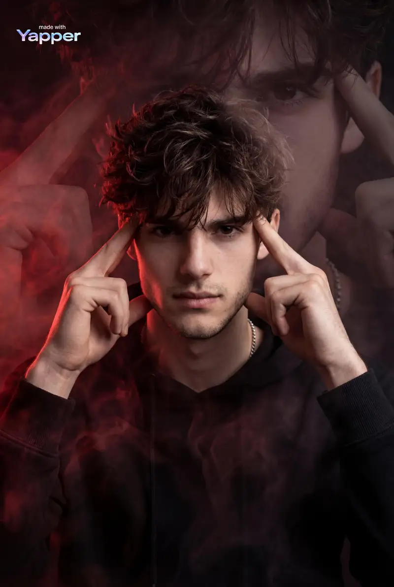 Preview of Cinematic Hyper-realistic Portrait with Ethereal Smoke