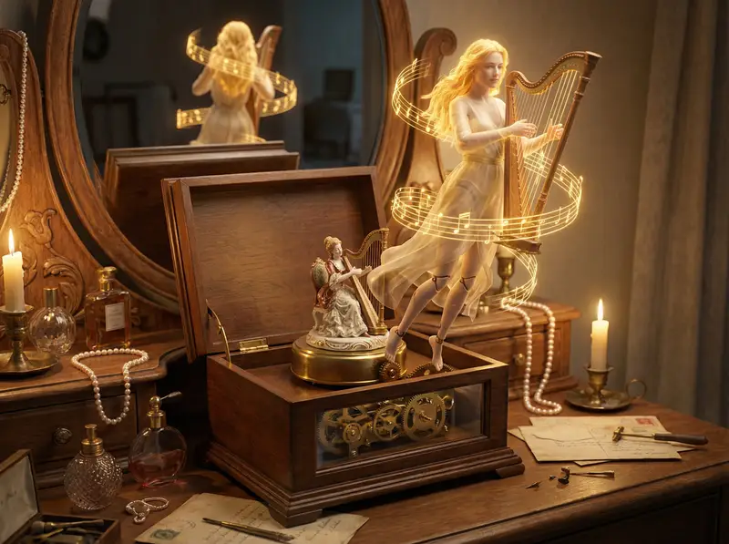 پیش‌نمایش Music Box Emergence Transformation