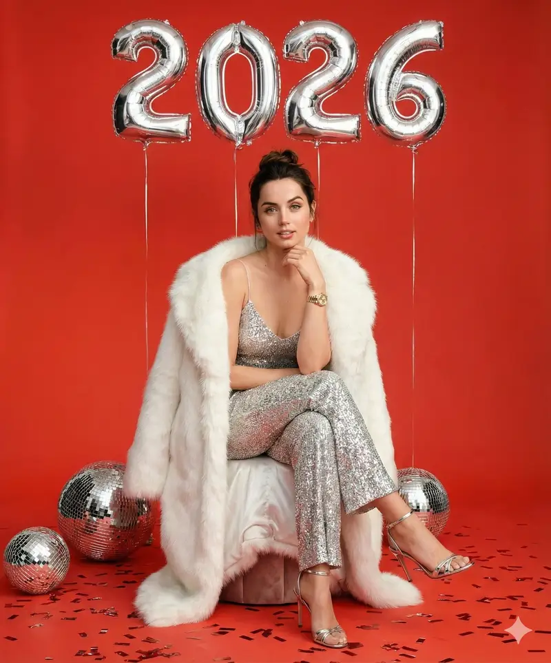 Preview of Glamorous New Year's Eve Fashion Shoot