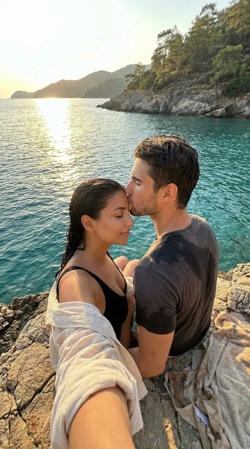 Preview of Ultra-Photoreal Candid Romance Film Still in Muğla