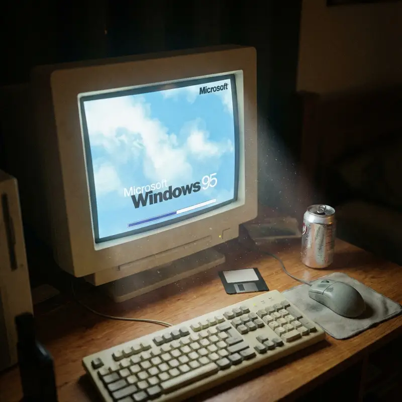 پیش‌نمایش عکس مستند بی‌ژست با مانیتور CRT سال ۱۹۹۵