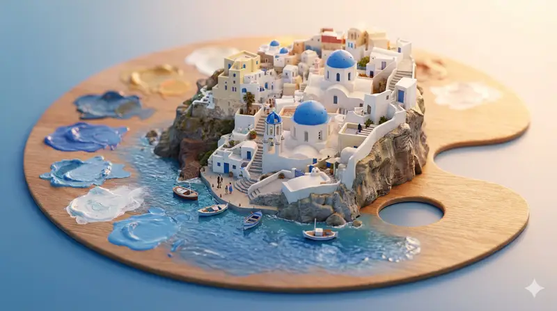 Preview of Object-Based Miniature City Diorama Prompt