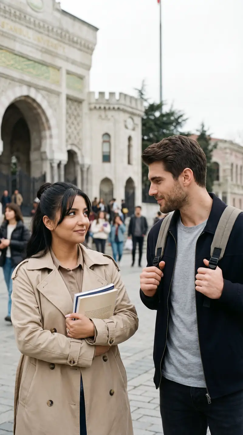 پیش‌نمایش Ultra-Photoreal Candid Street Romance Film Still
