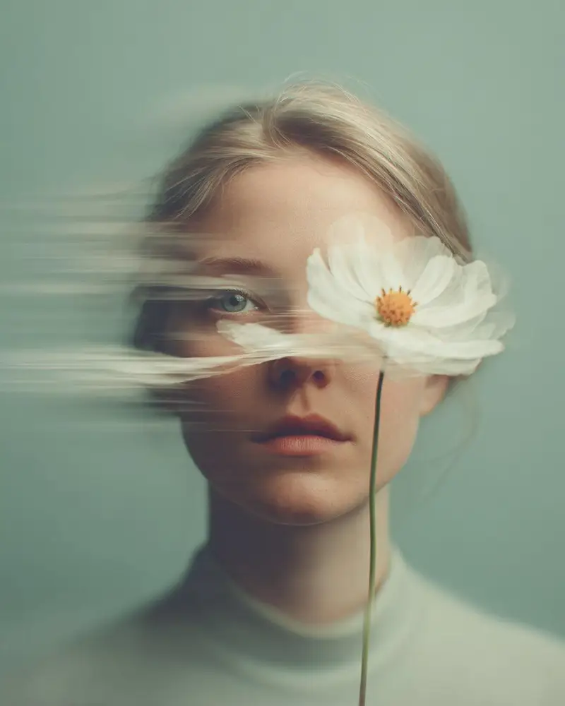 Preview of Dreamy Fine-Art Portrait with Double Exposure Effect