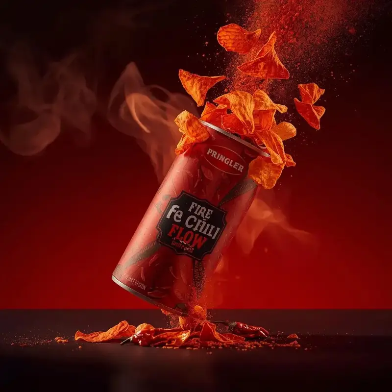 Preview of Exploding Pringles Can Advertising Prompt
