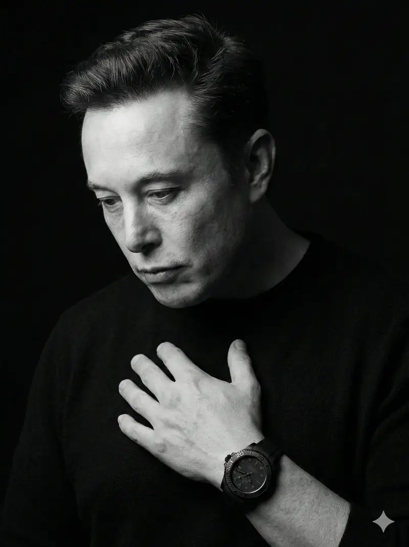 Preview of Dramatic Black & White Portrait